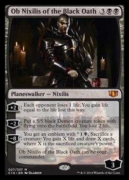 Ob Nixilis of the Black Oath | COMMANDER 2014 Visual Spoiler