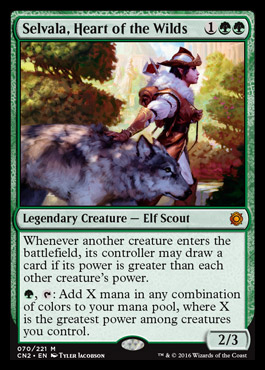 selvala heart of the wilds edh