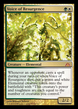 voice of resurgence dragons maze spoiler