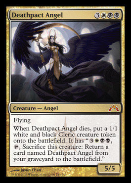 deathpact angel orzhov mythic gatecrash spoiler