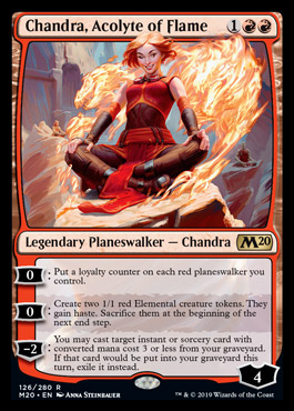 Chandra Acolyte of Flame | CORE 2020 Visual Spoiler

