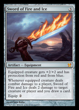 sword of fire and ice modern masters