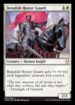 Benalish Honor Guard | DOMINARIA Visual Spoiler