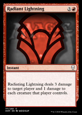 Radiating Lightning | DOMINARIA Visual Spoiler