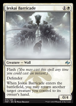 jeskai barricade