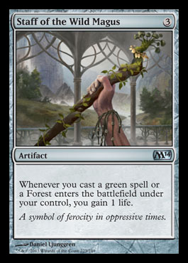 staff of the wild magus m14 spoiler