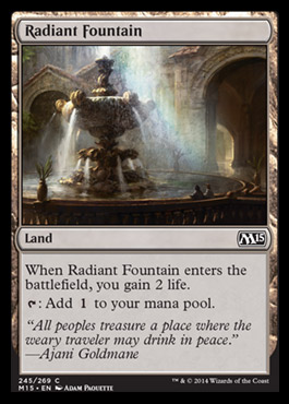 radiant fountain